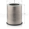 MANN-FILTER Luftfilter C 34 1500/1 - C341500/1 für 21834210