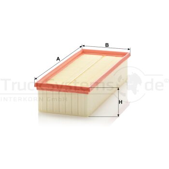 MANN-FILTER Luftfilter C 35 154 - C35154 für 1K0 129...