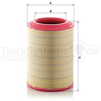 MANN-FILTER Luftfilter C 37 2070/2 - C372070/2 für...