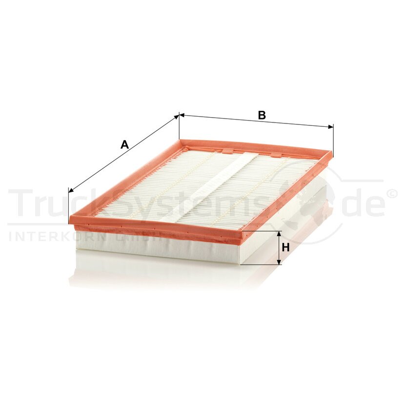 MANN-FILTER Luftfilter C 4265 - C4265 für 000 090 25 51