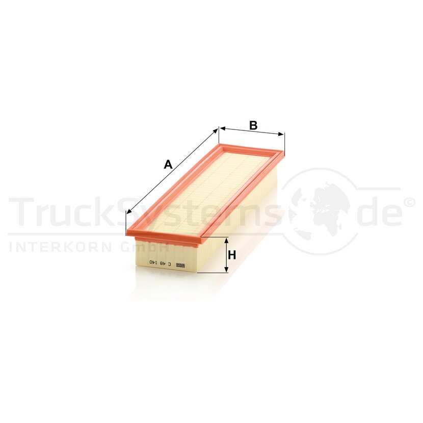 MANN-FILTER Luftfilter C 48 140 - C48140 für 04336385