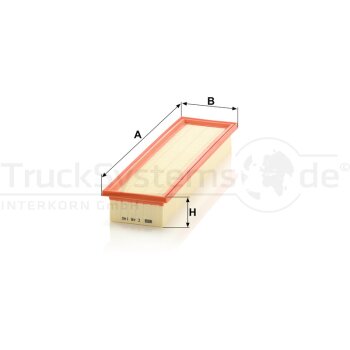 MANN-FILTER Luftfilter C 48 140 - C48140 für 04336385