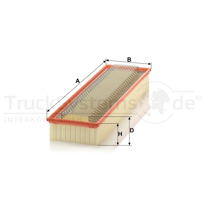 MANN-FILTER Luftfilter C 60 345 - C60345 für 002 094 93 04