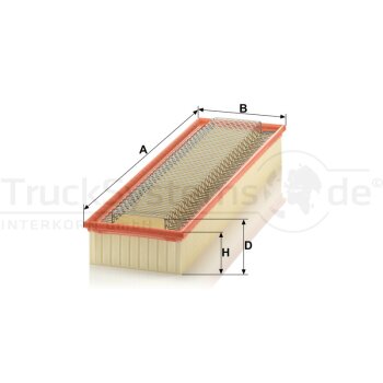 MANN-FILTER Luftfilter C 60 345 - C60345 für 002 094...