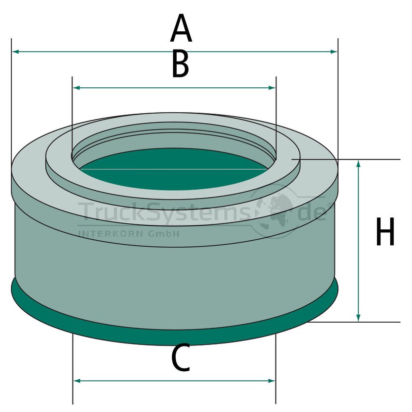 MANN-FILTER Luftfilter C 89/1 - C89/1