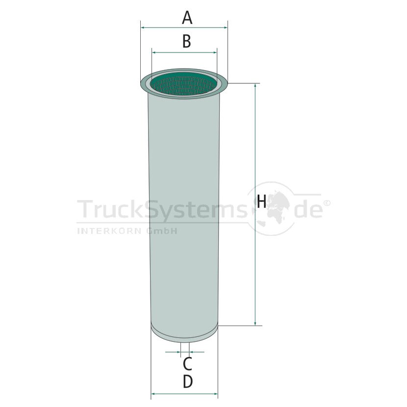 MANN-FILTER Sekundärluftfilter CF 1122 - CF1122 für 70267953