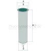 MANN-FILTER Sekundärluftfilter CF 1122 - CF1122 für 70267953