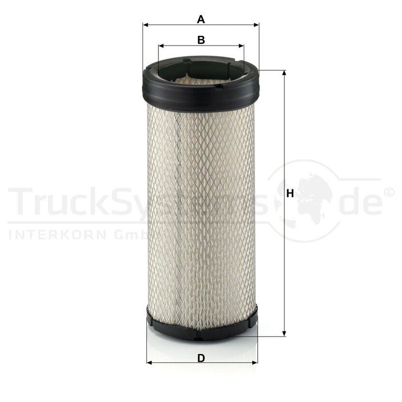 MANN-FILTER Sekundärluftfilter CF 1574 - CF1574 für 6I2502C