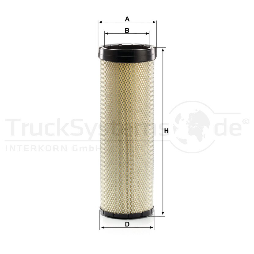 MANN-FILTER Sekundärluftfilter CF 1720 - CF1720 für 133 5680