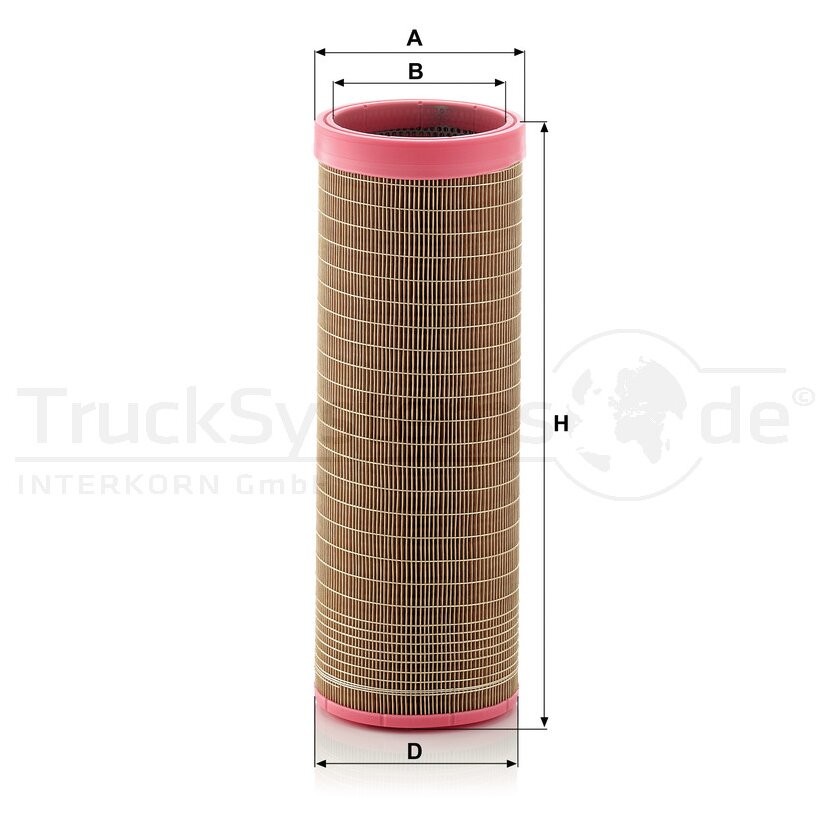 MANN-FILTER Sekundärluftfilter CF 18 190/2 - CF18190/2 für 10582245