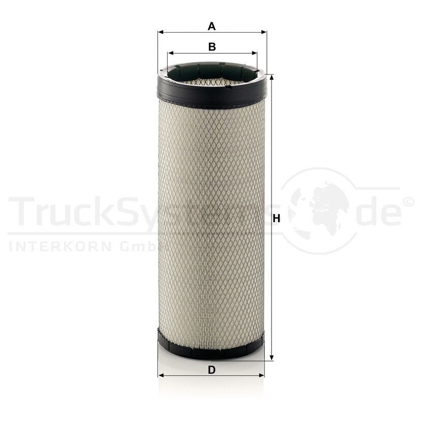 MANN-FILTER Sekundärluftfilter CF 1800 - CF1800 für 20732728