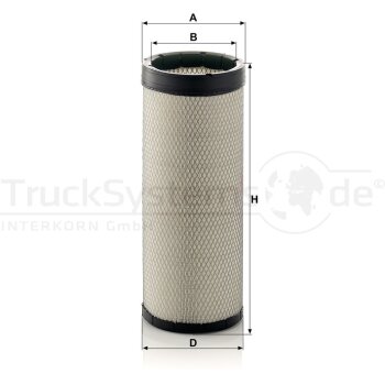 MANN-FILTER Sekundärluftfilter CF 1800 - CF1800...
