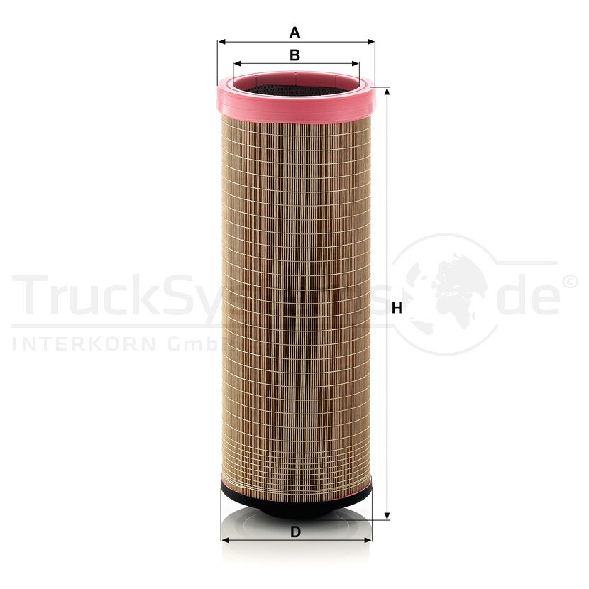 MANN-FILTER Sekundärluftfilter CF 23 550/2 - CF23550/2 für 84530498