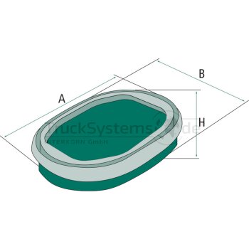 MANN-FILTER Sekundärluftfilter CF 2864 - CF2864...