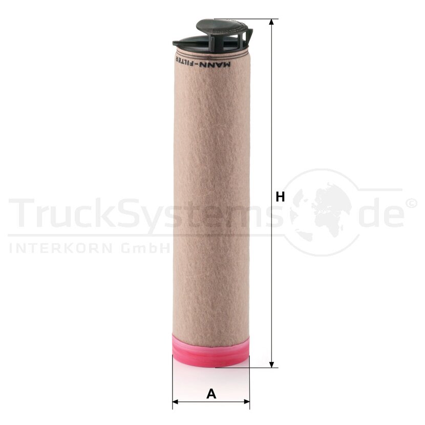 MANN-FILTER Sekundärluftfilter CF 400 - CF400 für 1086285-4