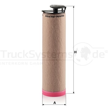 MANN-FILTER Sekundärluftfilter CF 500 - CF500...