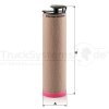 MANN-FILTER Sekundärluftfilter CF 500 - CF500 für 14261556