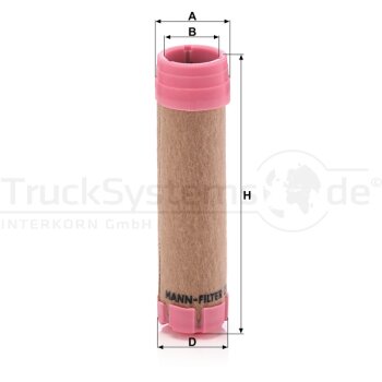 MANN-FILTER Sekundärluftfilter CF 52/2 - CF52/2...