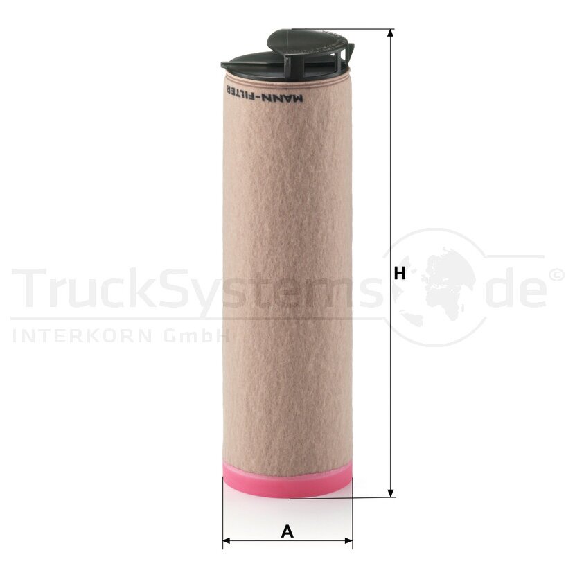 MANN-FILTER Sekundärluftfilter CF 610 - CF610 für 80813892