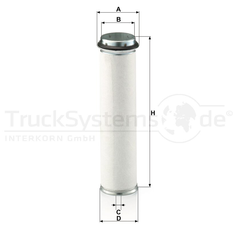 MANN-FILTER Sekundärluftfilter CF 811 - CF811 für 149 9659