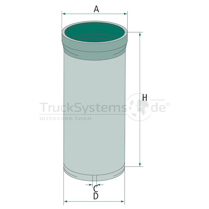 MANN-FILTER Sekundärluftfilter CF 821 - CF821 für 224 3521