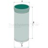 MANN-FILTER Sekundärluftfilter CF 821 - CF821 für 224 3521