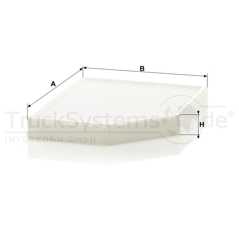 MANN-FILTER Filter, Innenraumluft CU 2450 - CU2450 für 8K0 819 439