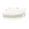 MANN-FILTER Filter, Innenraumluft CU 2450 - CU2450 für 8K0 819 439