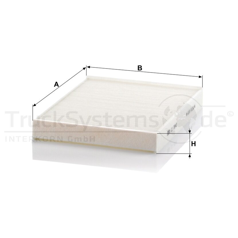 MANN-FILTER Filter, Innenraumluft CU 2842 - CU2842 für 7H0 819 631