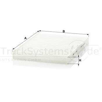 MANN-FILTER Filter, Innenraumluft CU 2882 - CU2882...