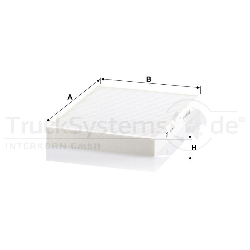 MANN-FILTER Filter, Innenraumluft CU 3037 - CU3037 für 8E0 819 439