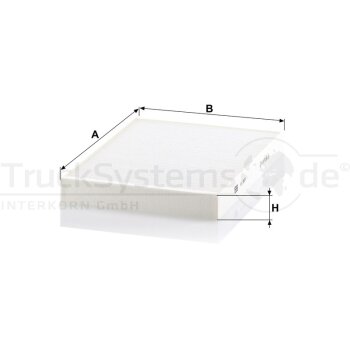 MANN-FILTER Filter, Innenraumluft CU 3037 - CU3037...
