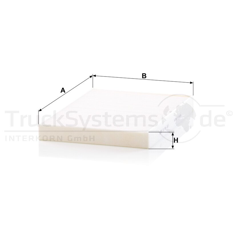 MANN-FILTER Filter, Innenraumluft CU 31 003 - CU31003 für 4M0 819 439