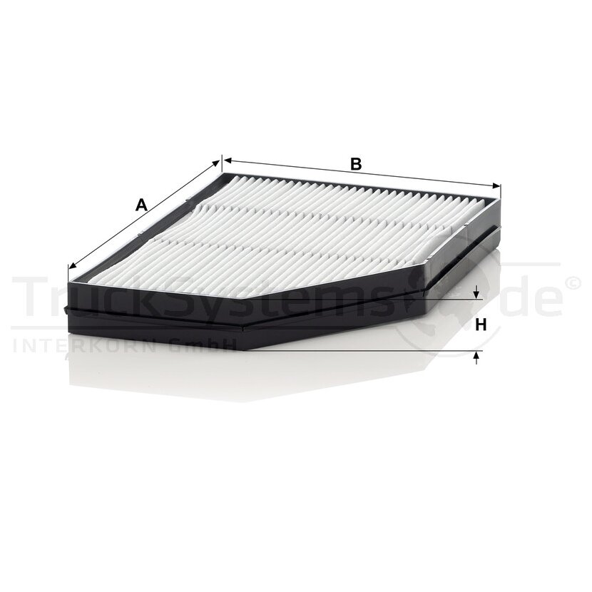 MANN-FILTER Filter, Innenraumluft CU 32 002 - CU32002 für 000 830 96 18