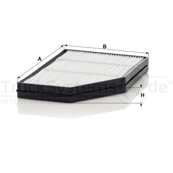 MANN-FILTER Filter, Innenraumluft CU 32 002 - CU32002...