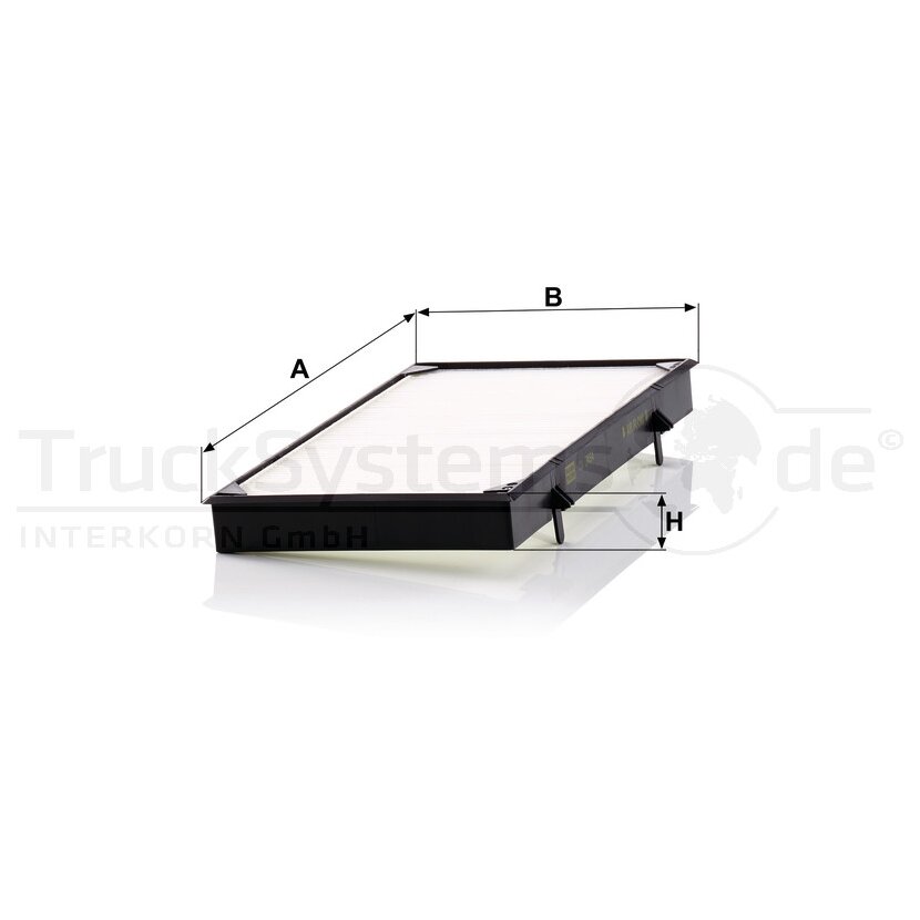 MANN-FILTER Filter, Innenraumluft CU 3454 - CU3454 für 27298-00QAA