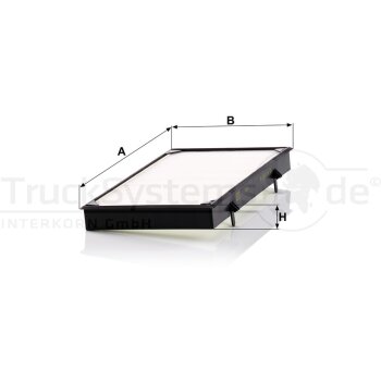 MANN-FILTER Filter, Innenraumluft CU 3454 - CU3454...