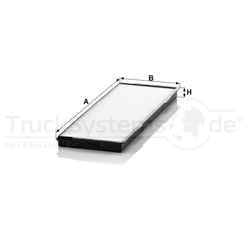 MANN-FILTER Filter, Innenraumluft CU 37 001 - CU37001 für 177 0813