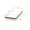 MANN-FILTER Filter, Innenraumluft CU 3858 - CU3858 für 051 036 00AA