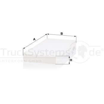 MANN-FILTER Filter, Innenraumluft CU 40 110 - CU40110...