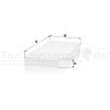 MANN-FILTER Filter, Innenraumluft CU 40 110 - CU40110 für 81.61910-0010
