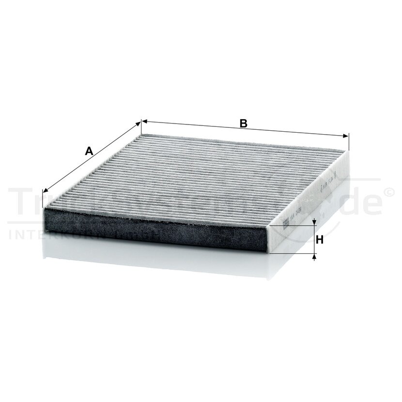 MANN-FILTER Filter, Innenraumluft CUK 2436 - CUK2436 für 1566 997