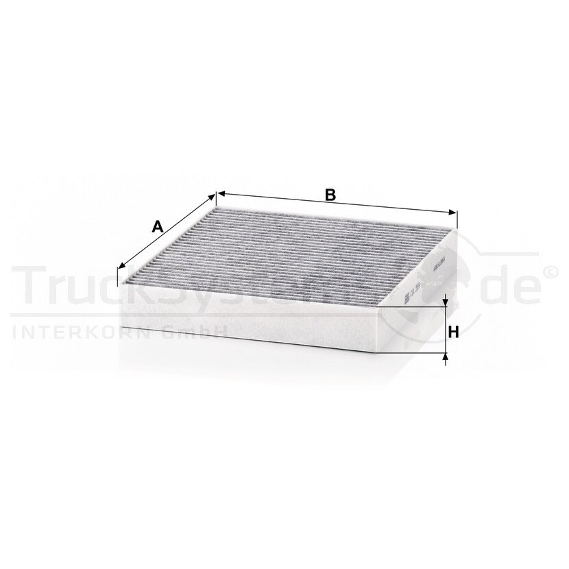 MANN-FILTER Filter, Innenraumluft CUK 2559 - CUK2559 für 1253 220