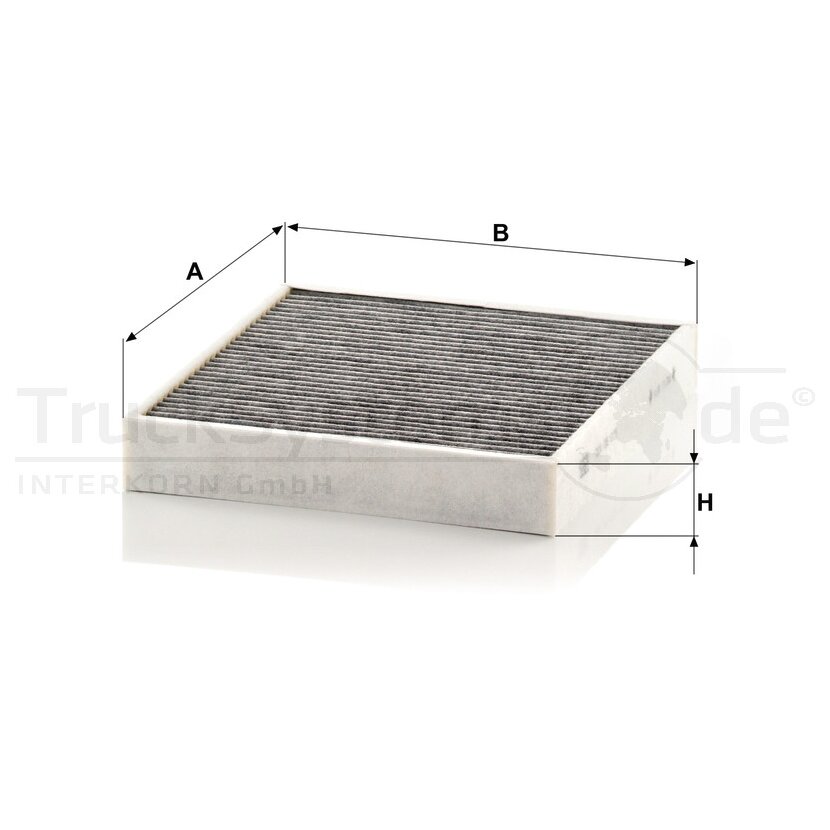 MANN-FILTER Filter, Innenraumluft CUK 26 010 - CUK26010 für 6R0 819 653