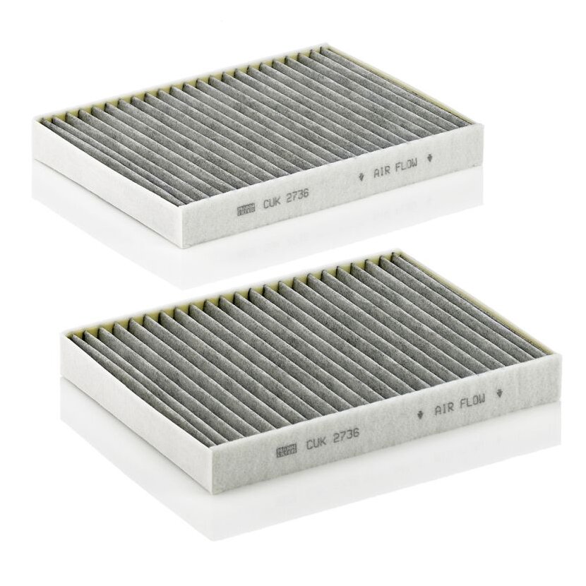MANN-FILTER Filter, Innenraumluft CUK 2736-2 - CUK27362 für 64 11 0 008 138
