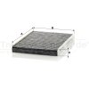 MANN-FILTER Filter, Innenraumluft CUK 2862 - CUK2862 für 1J0 819 644