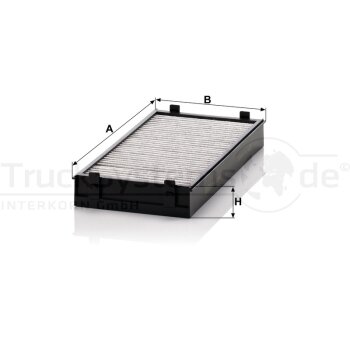 MANN-FILTER Filter, Innenraumluft CUK 2941-2 - CUK29412...