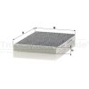 MANN-FILTER Filter, Innenraumluft CUK 31 001 - CUK31001 für 23515118