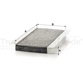 MANN-FILTER Filter, Innenraumluft CUK 3337 - CUK3337...