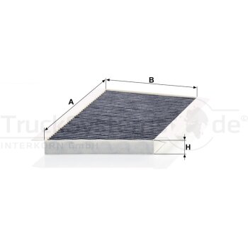 MANN-FILTER Filter, Innenraumluft CUK 3461 - CUK3461...